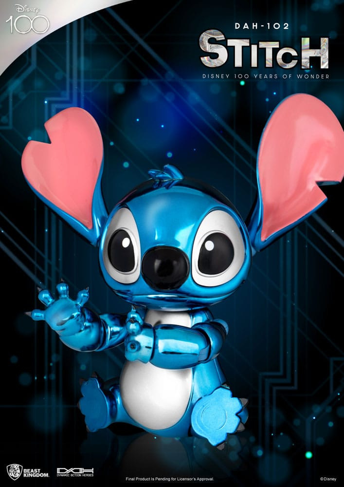 Stitch DISNEY 100 YEARS OF WONDER - Dynamic Action Heroes