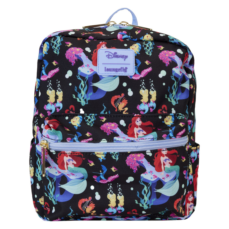 MINI MOCHILA Nylon La Sirenita 35 Aniversario Life is the Bubbles - DISNEY LOUNGEFLY