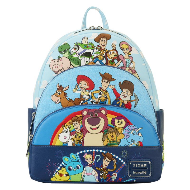 MINI MOCHILA Toy Story colaboraciones Triple Bolsillo - DISNEY LOUNGEFLY