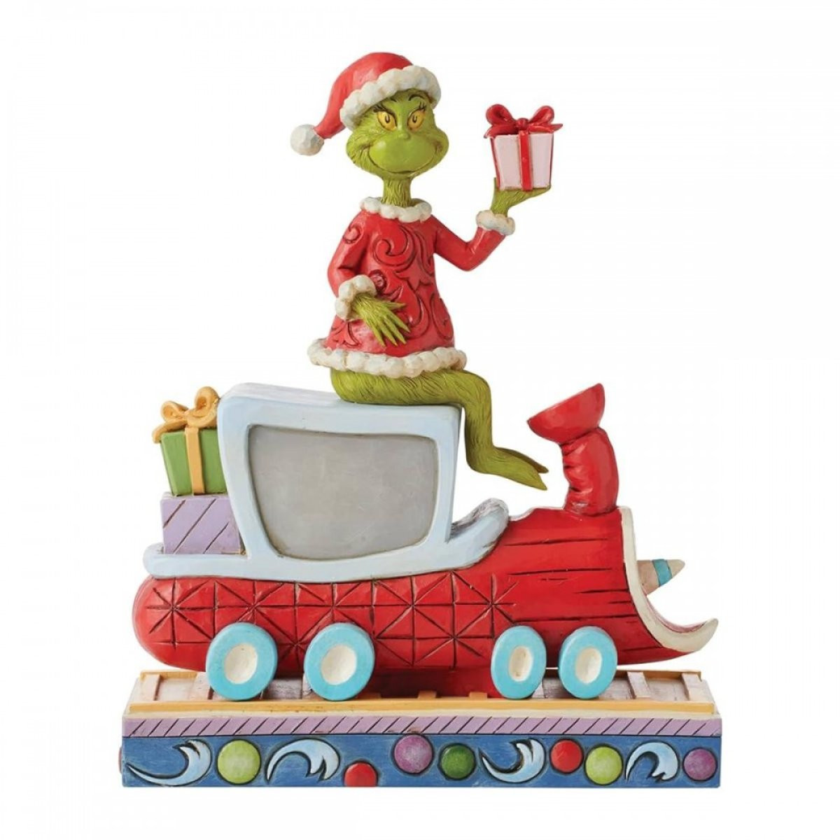 GRINCH EN TREN - JIM SHORE GRINCH