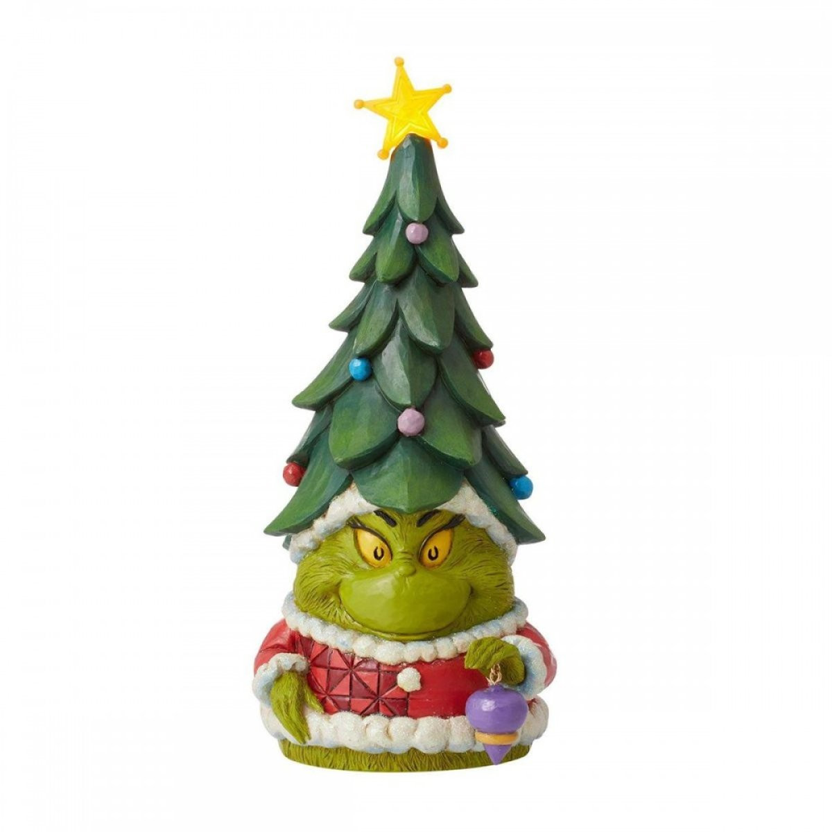 GNOMO GRINCH CON GORRO NAVIDEÑO - JIM SHORE GRINCH