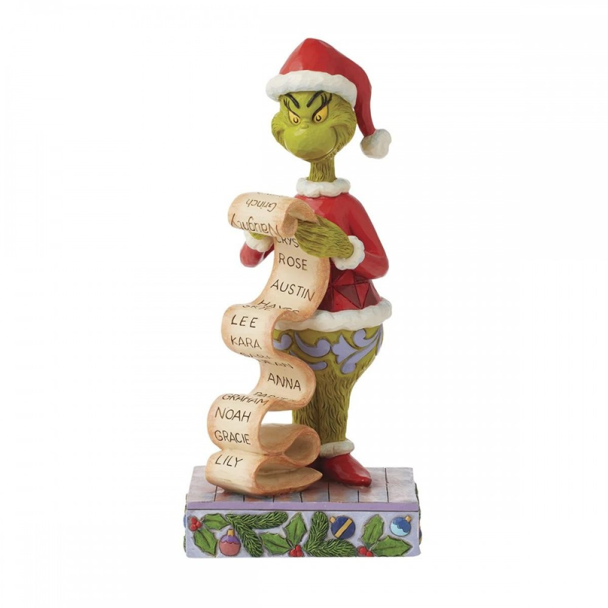 GRINCH LISTA TRAVIESO / LINDO - JIM SHORE GRINCH