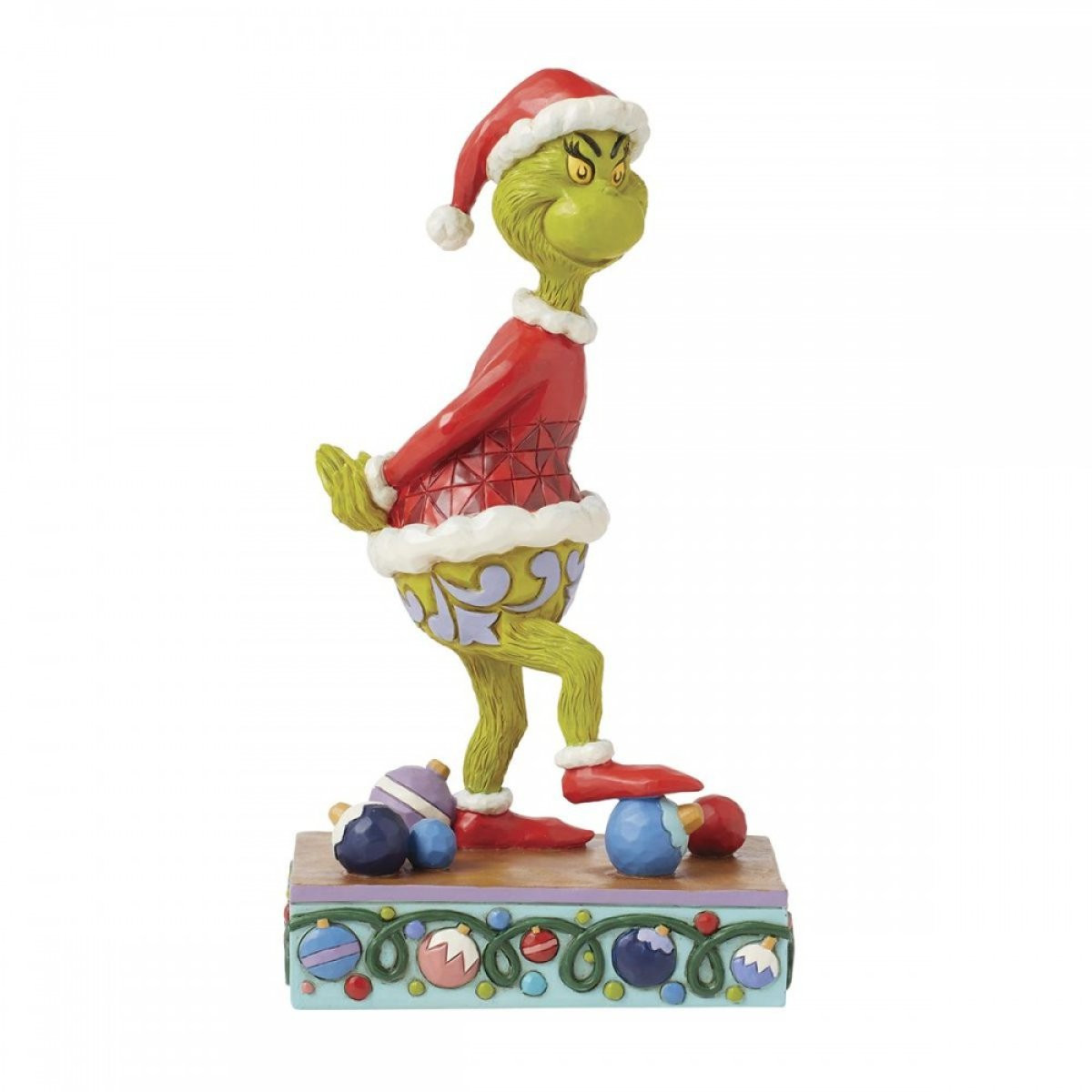 GRINCH PISO ORNAMENTO - JIM SHORE GRINCH