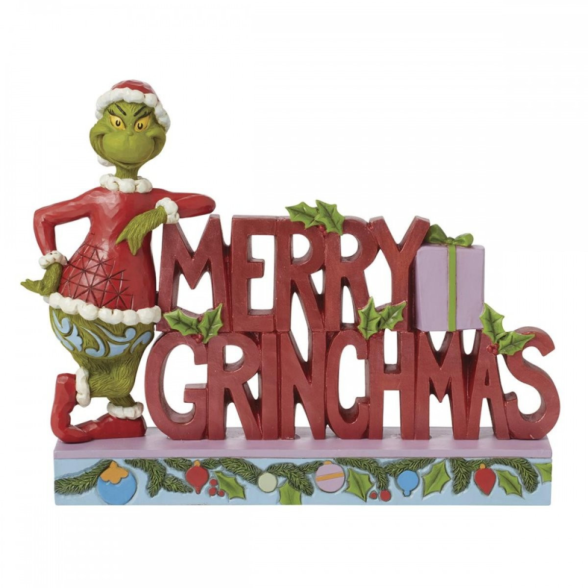 GRINCH / FELIZ GRINCHMAS - JIM SHORE GRINCH