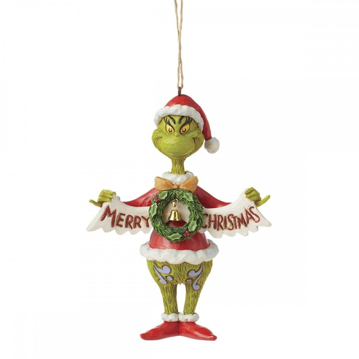 SUSPENSIÓN GRINCH BANNER - JIM SHORE GRINCH