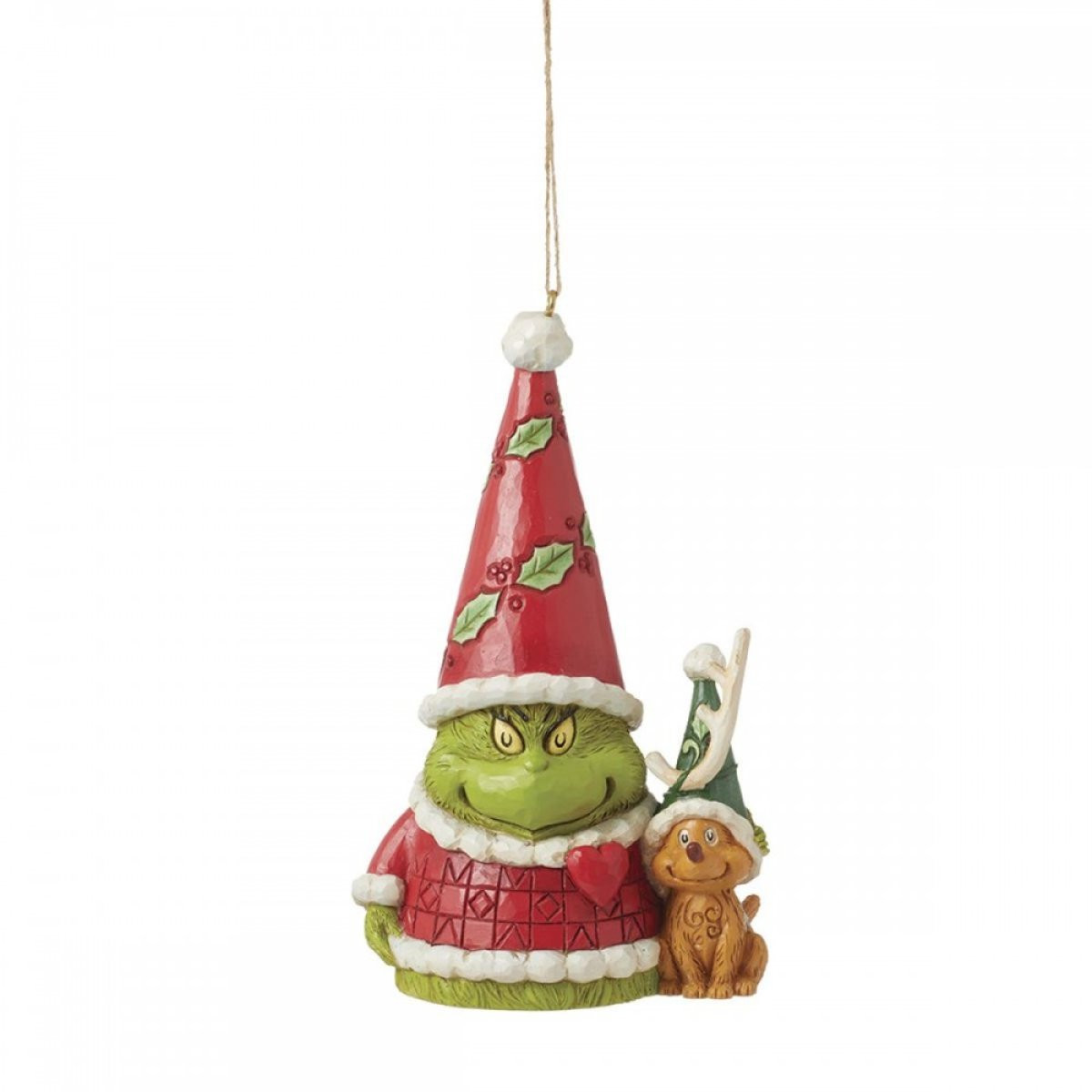 GRINCH Y MAX GNOME - JIM SHORE GRINCH