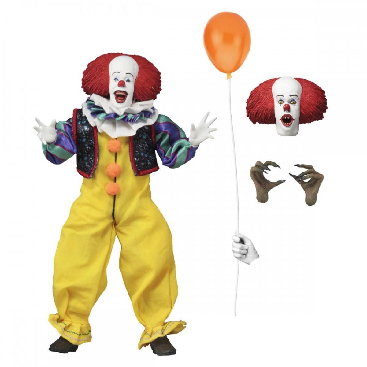 IT - FIGURA DE ACCIÓN VESTIDA - PENNYWISE (1990)