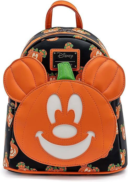 Mini Mochila Mickey Halloween Mick-O-Lantern - Disney Loungefly