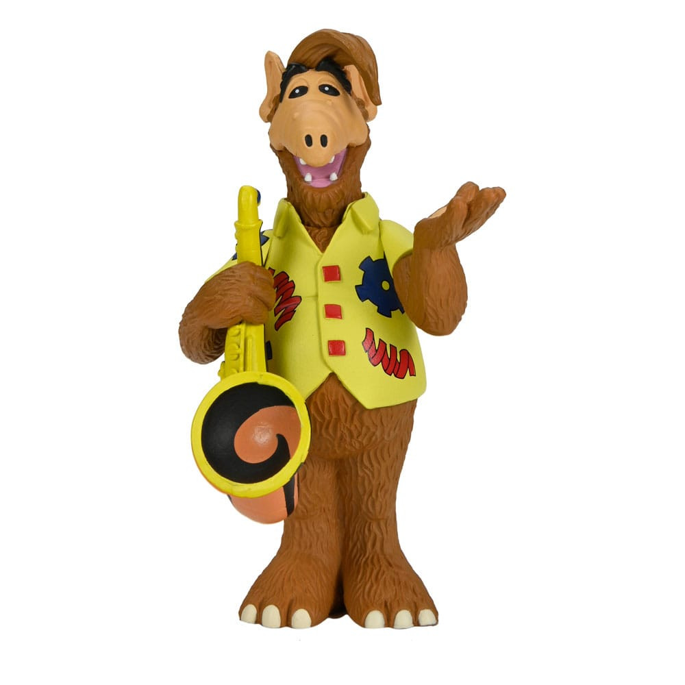 Figura Alf Toony Classic Alf con Saxofón 15 cm