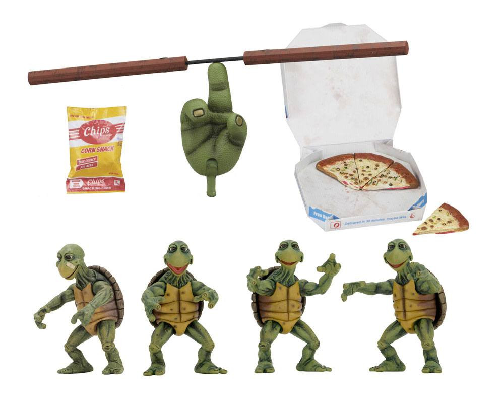 Tortugas Ninja pack 4 figura Tortugas Bebé 1 4 10