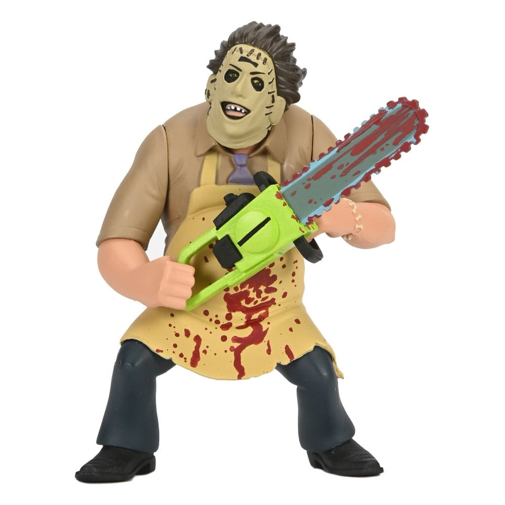 Figura Toony Terrors Masacre de Texas Chainsaw 50 Aniversario Leatherface (Bloody) 15 cm