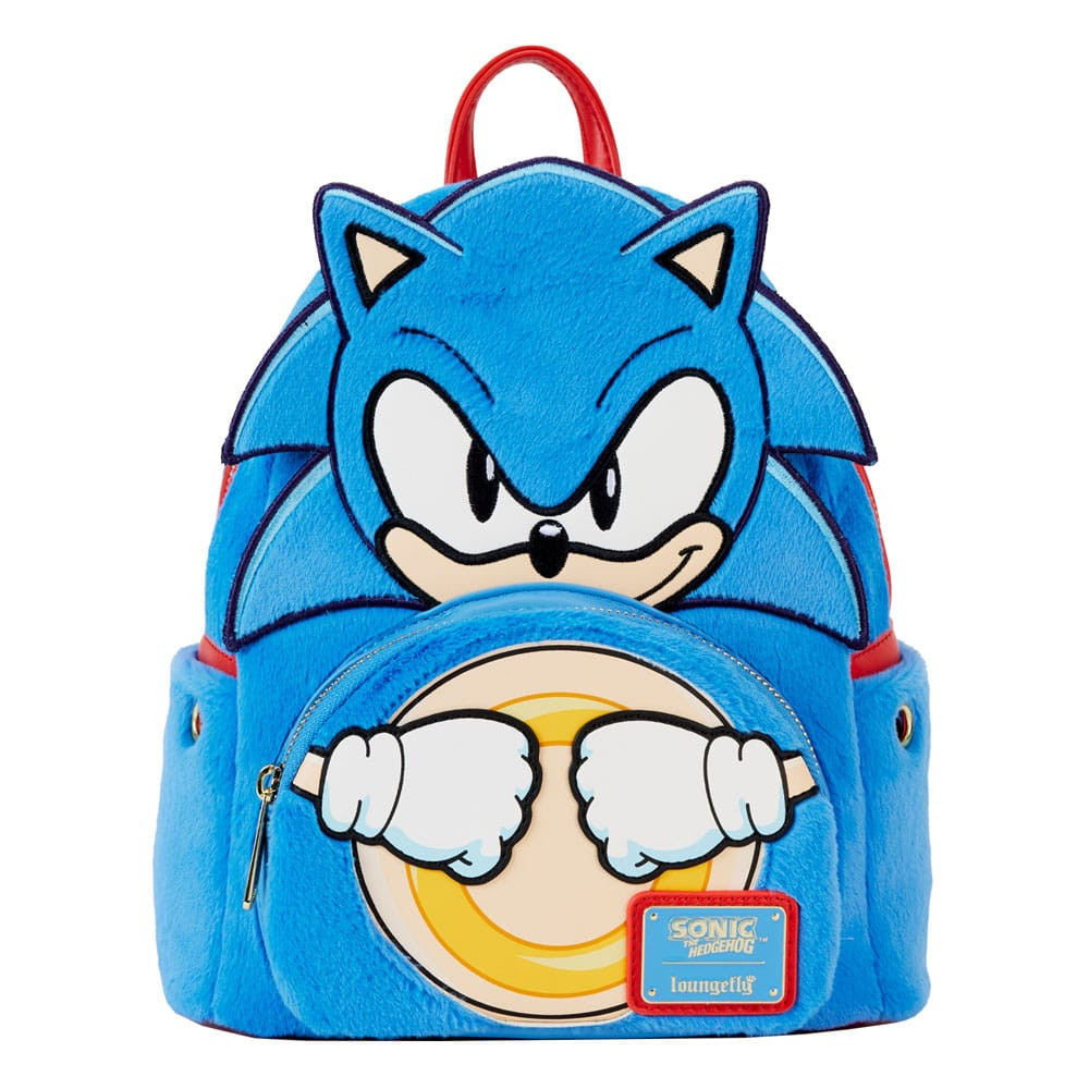 Mini Mochila Sonic The Hedgehog Cosplay Clásico - Loungefly