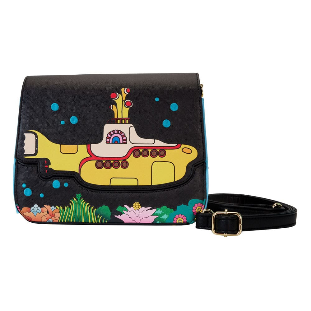 The Beatles by Loungefly sac à bandoulière Arc figural Yellow Submarine Flap Pocket