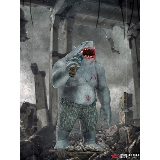 ESCUADRÓN SUICIDIO KING SHARK ART SCALE - DC COMICS