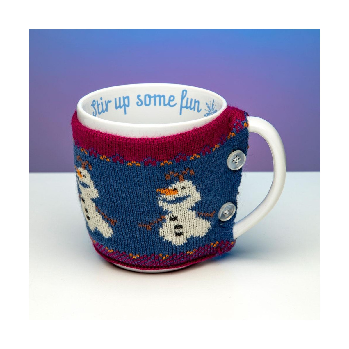 TAZA CON CALCETÍN FROZEN OLAF - DISNEY