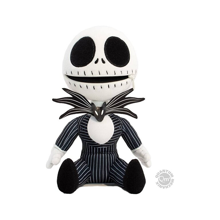 Peluche JACK SKELLINGTON con boca con cremallera - Disney Pesadilla antes de Navidad