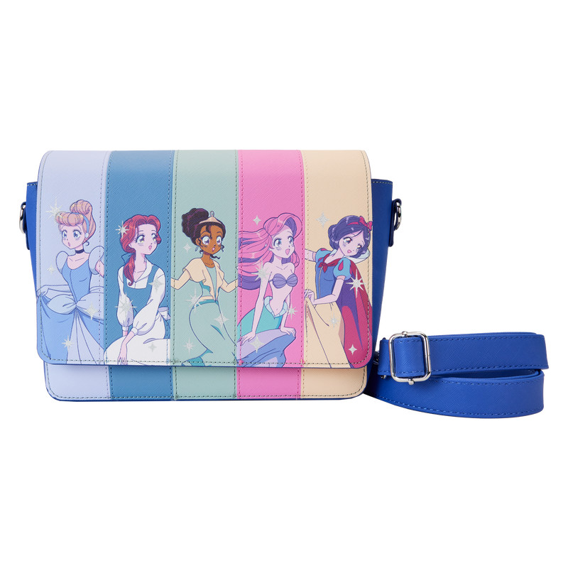 Bolso Bandolera Princesas Disney Estilo Manga - DISNEY LOUNGEFLY