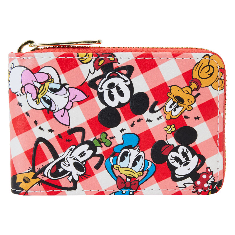 Cartera Acordeón Cesta Picnic Mickey & Amigos Disney Loungefly