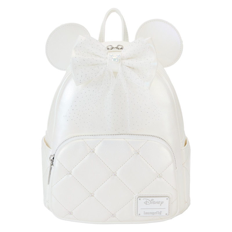 MINI MOCHILA Minnie Mouse Boda Iridiscente - DISNEY LOUNGEFLY