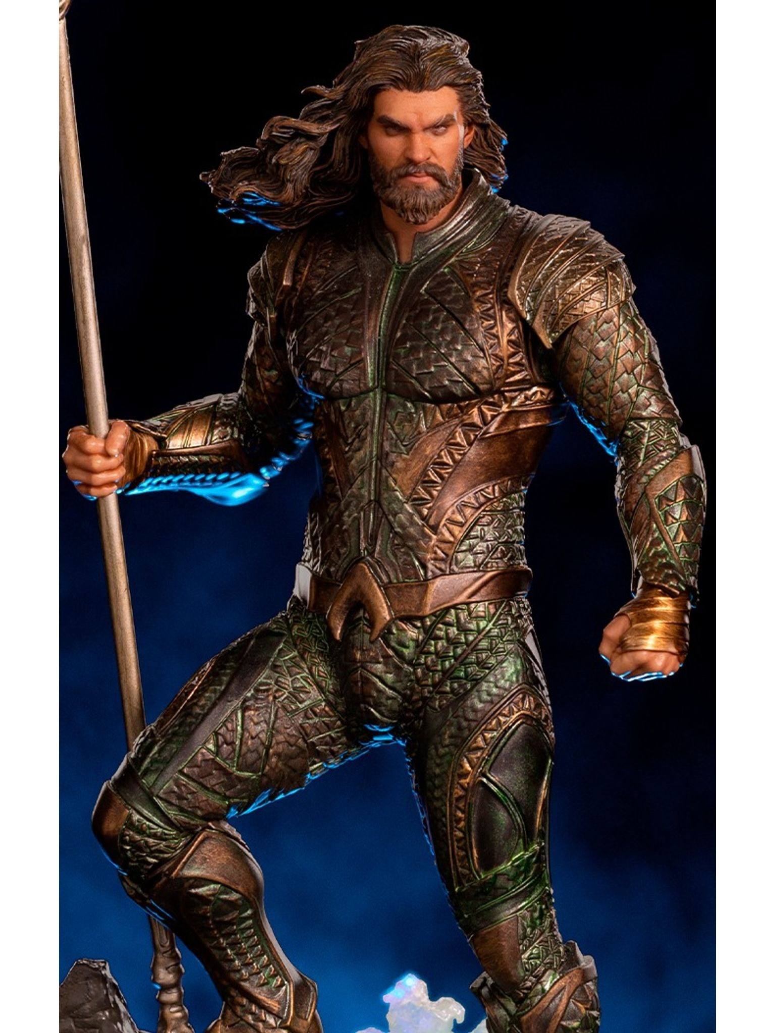 AQUAMAN ZACK SNYDER ART SCALE - JUSTICE LEAGUE