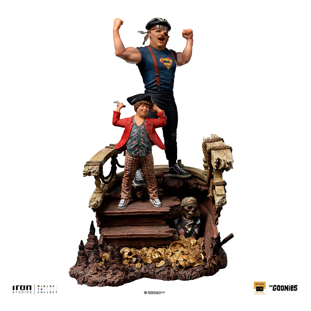 Sloth and Chunk Deluxe Art Scale - Los Goonies