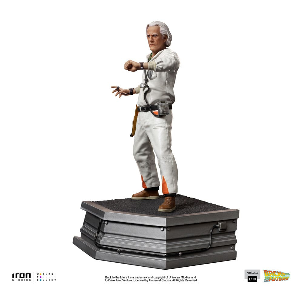 Doc Brown Art Scale - Regreso al futuro