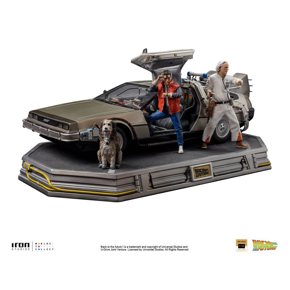 DeLorean Art Scale - Regreso al futuro