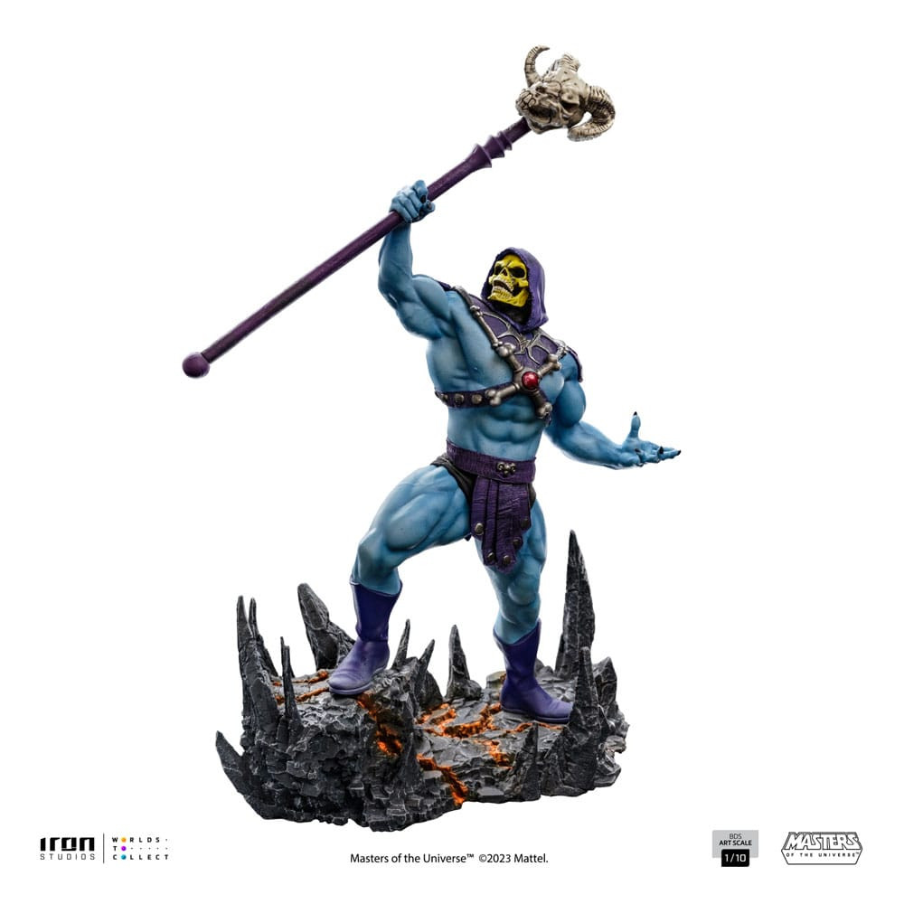 Escala de arte Skeletor - Maestros del Universo