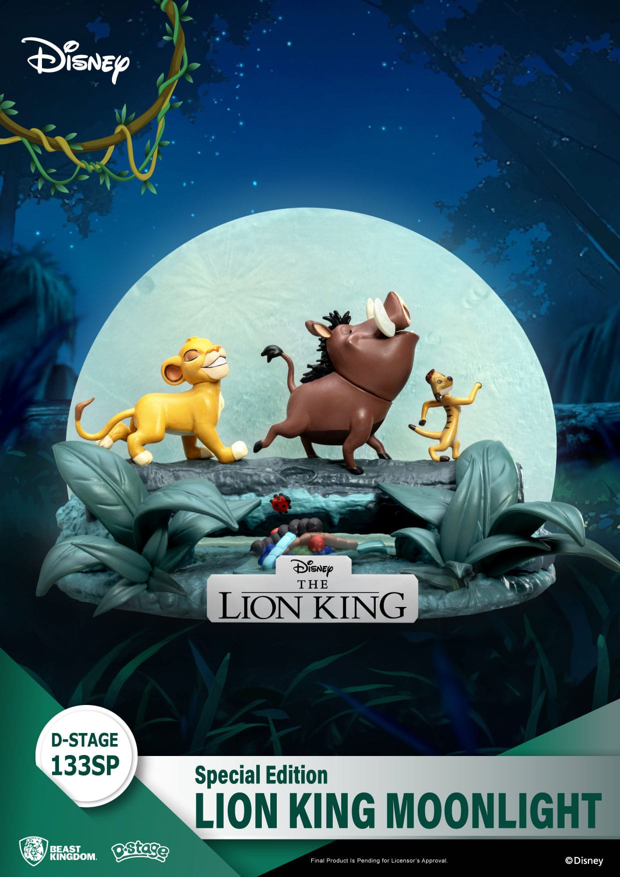 El Rey León Edición Especial Luz de Luna - Disney D-Stage