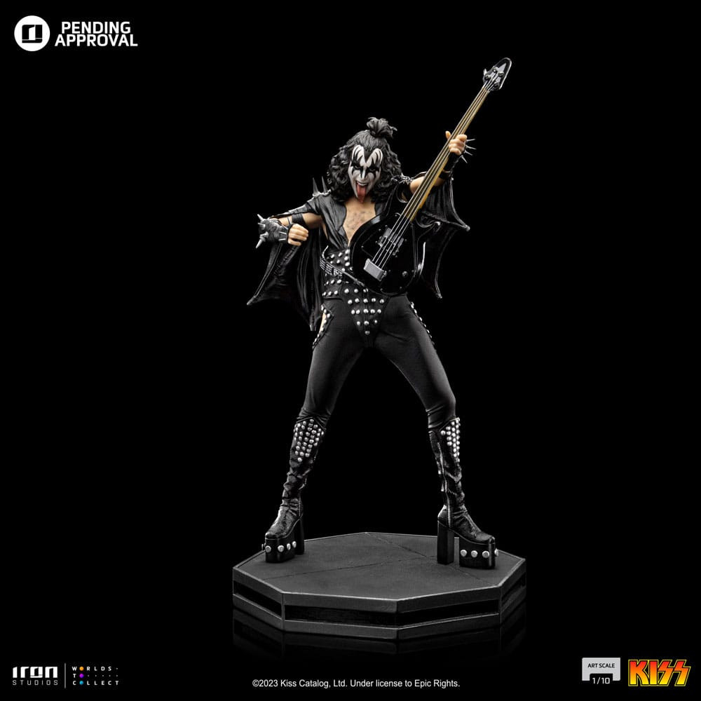 GENE SIMONS ART SCALE LIMITED EDITION - KISS