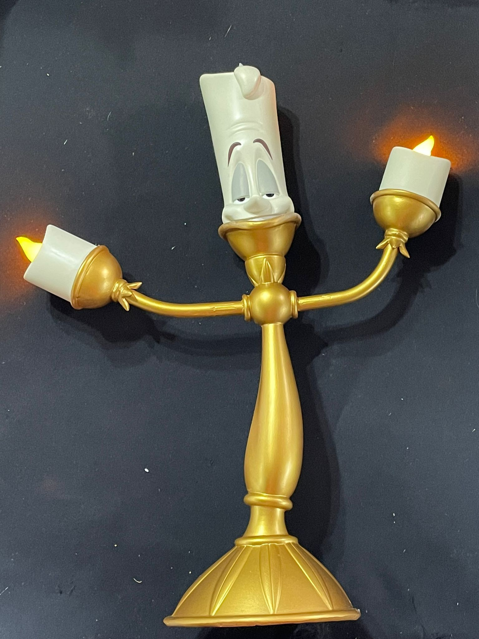 [DEFECTO] LÁMPARA DE LUZ LED - DISNEY LA BELLA Y LA BESTIA