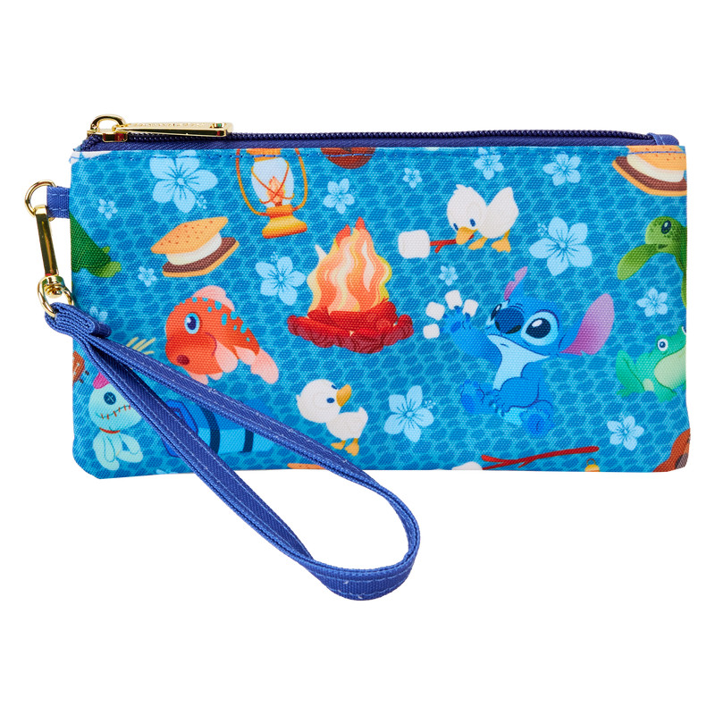 Bolsa de nailon con estampado Stitch Camping Cuties - DISNEY LOUNGEFLY