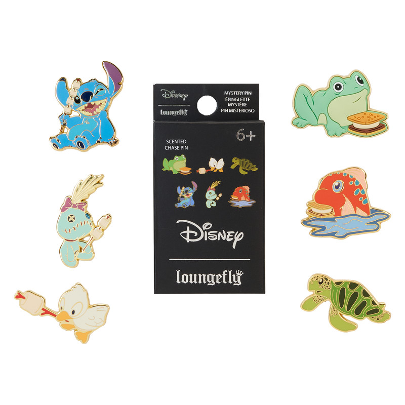 Pin de la caja Misterio de Stitch Camping Cuties - DISNEY LOUNGEFLY