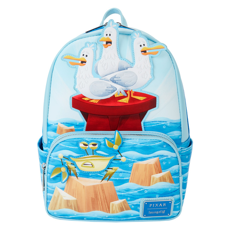 Mini mochila de gaviotas para mí a mí El mundo de Nemo - DISNEY LOUNGEFLY