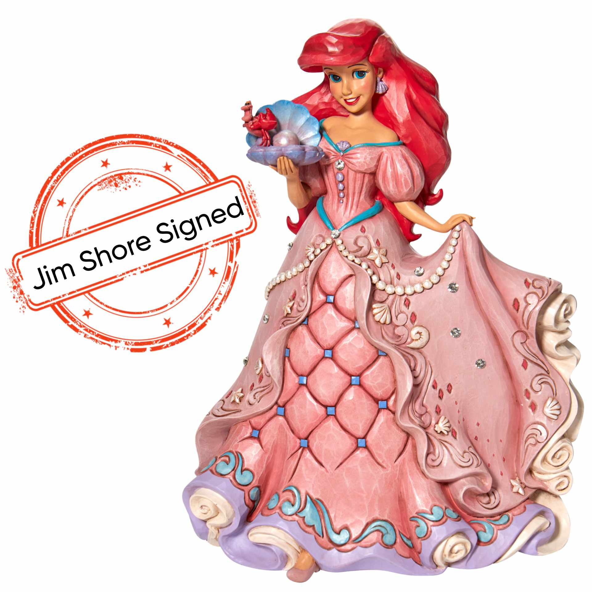 PRINCESA ARIEL DELUXE [FIRMADA POR JIM SHORE] - DISNEY TRADITIONS