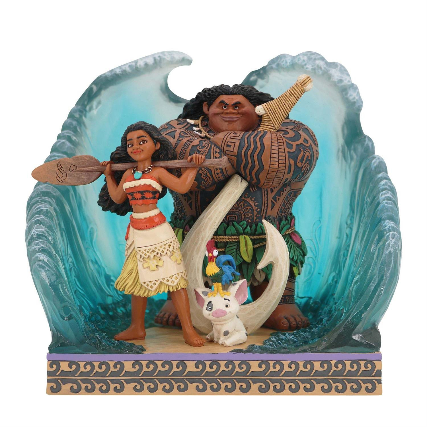 ESCENA DE ONDAS DE MOANA (MOANA) - DISNEY TRADITIONS