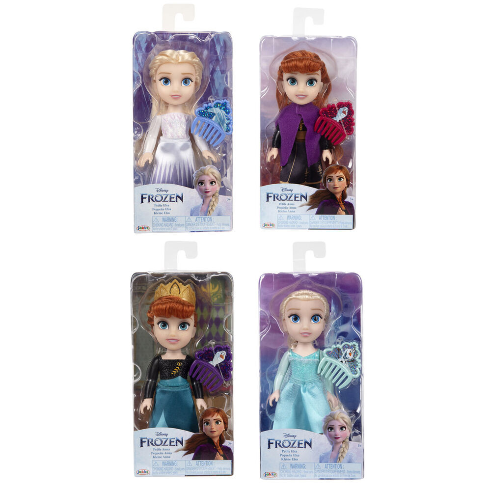 2 muñecas surtidas Anna y Elsa 15cm - Disney Frozen