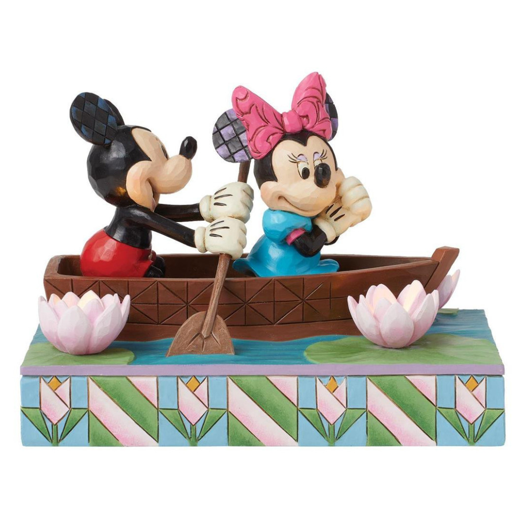 Bote de remos LED Love de Mickey y Minnie - Disney Traditions