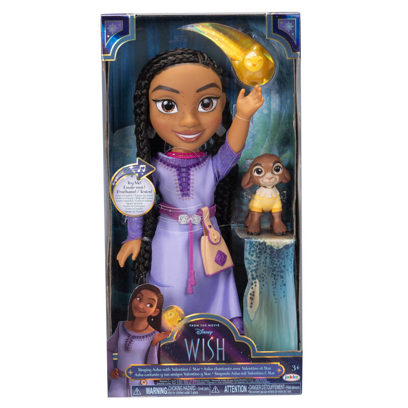 Muñeca Asha 38cm sonido - Disney Wish