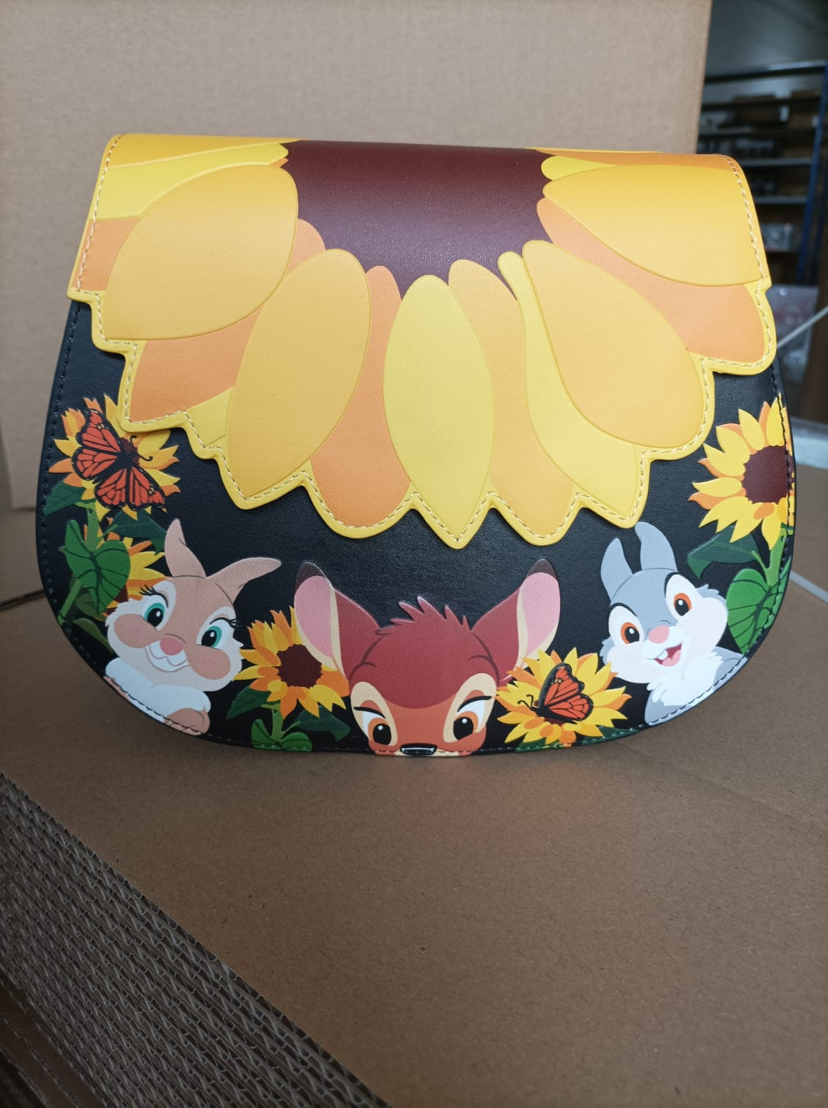 [DEFECTO] BOLSOS DE HOMBRO Bambi Amigos del Girasol - DISNEY LOUNGEFLY