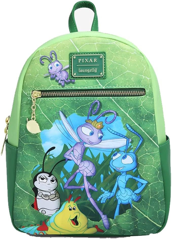 MOCHILA MINI MOCHILA DE A BUG'S LIFE - DISNEY PIXAR LOUNGEFLY