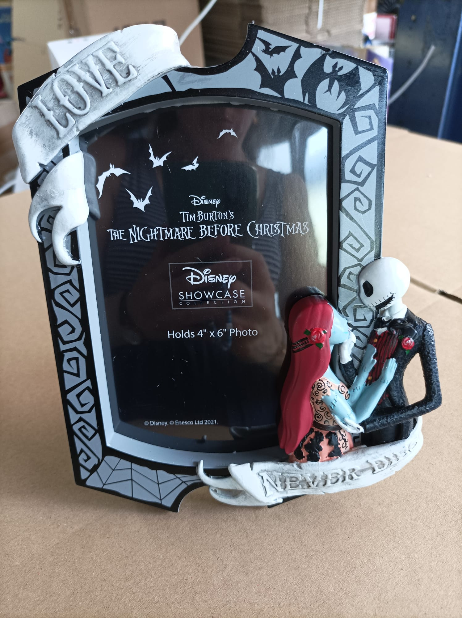 [DEFECTO] MARCO DE FOTOS DE JACK Y SALLY - DISNEY SHOWCASE