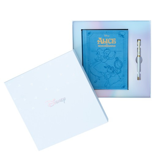 SET DE CUADERNO A5 PREMIUM CON BOLIGRAFO - DISNEY ALICIA EN EL PAÍS DE LAS MARAVILLAS