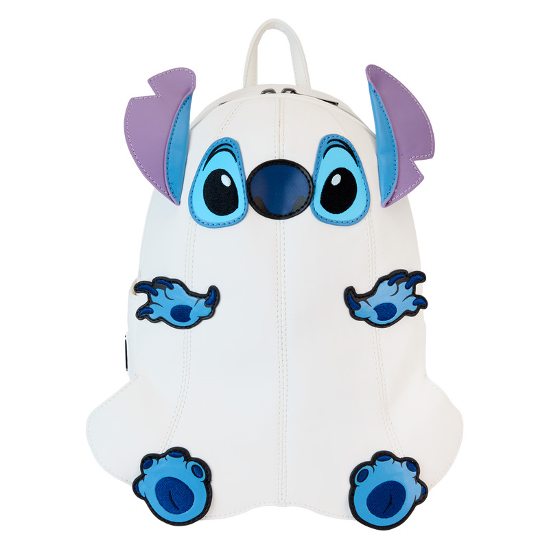 Mini Mochila con figura fosforescente de Stitch - DISNEY LOUNGEFLY