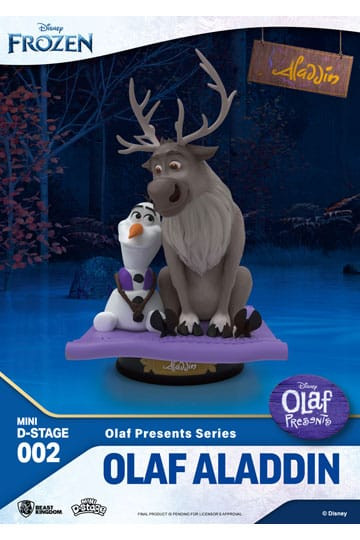 Sven y Olaf Aladdín - Frozen - Disney Mini D-Stage