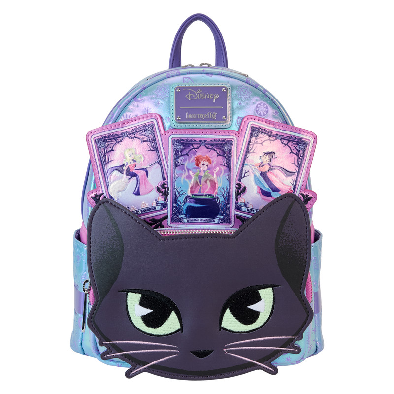 Mini Mochila iridiscente con diseño de la carta del tarot de Abracadabra Binx - DISNEY LOUNGEFLY