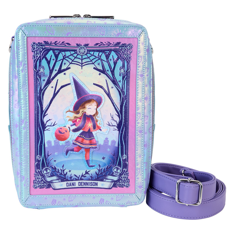 Bolso Bandolera iridiscente cartas del tarot de Abracadabra - DISNEY LOUNGEFLY