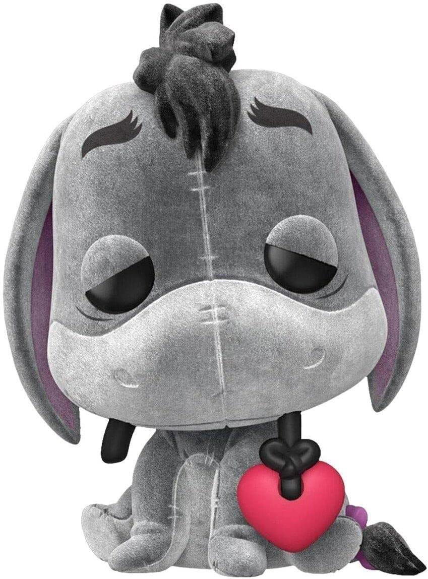 figuras de vinilo de Disney POP! Animation Eeyore con corazón (FL) 9 cm