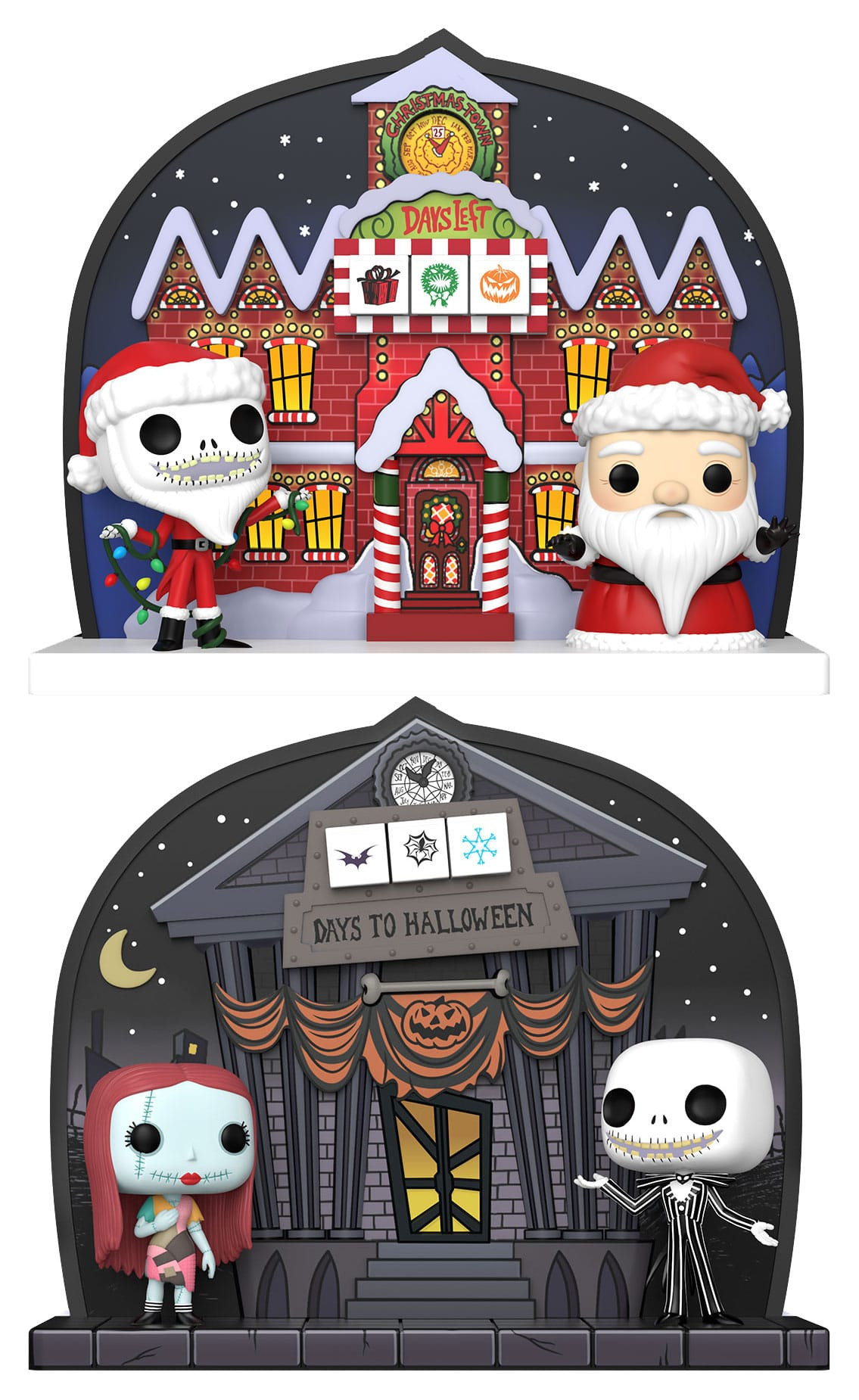 POP! de Halloween de dos caras con cuenta regresiva de 13 días de Pesadilla antes de Navidad