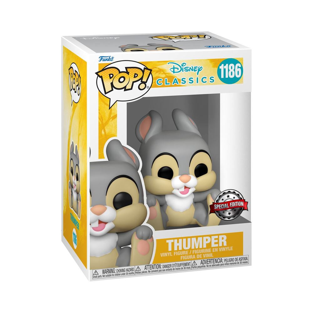 FUNKO POP! 1186 Tambor con los dedos de los pies - Disney Bambi